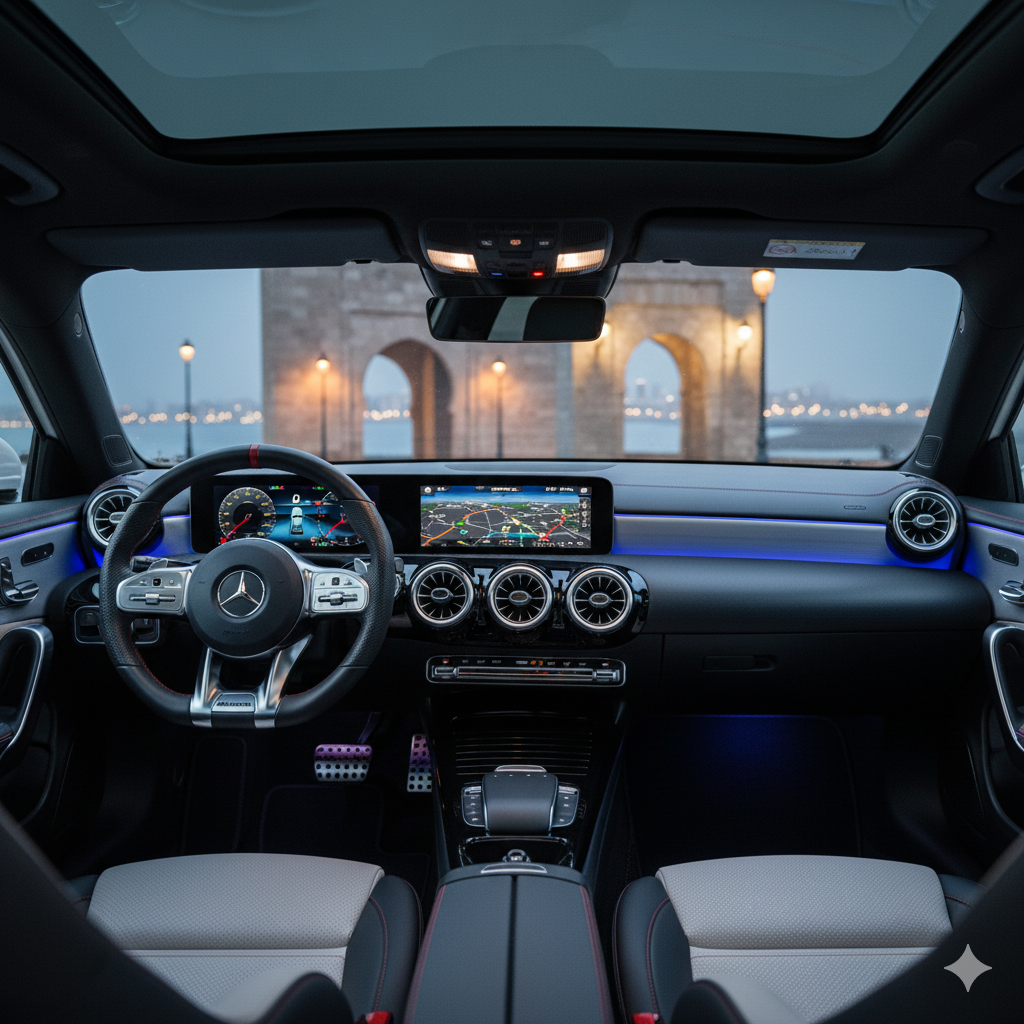 Mercedes classe A Blanc