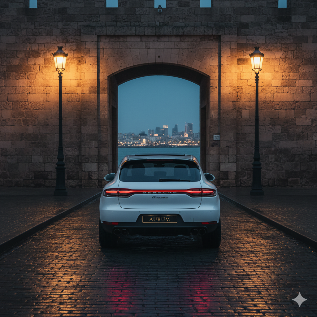 Porsche Macan blanc